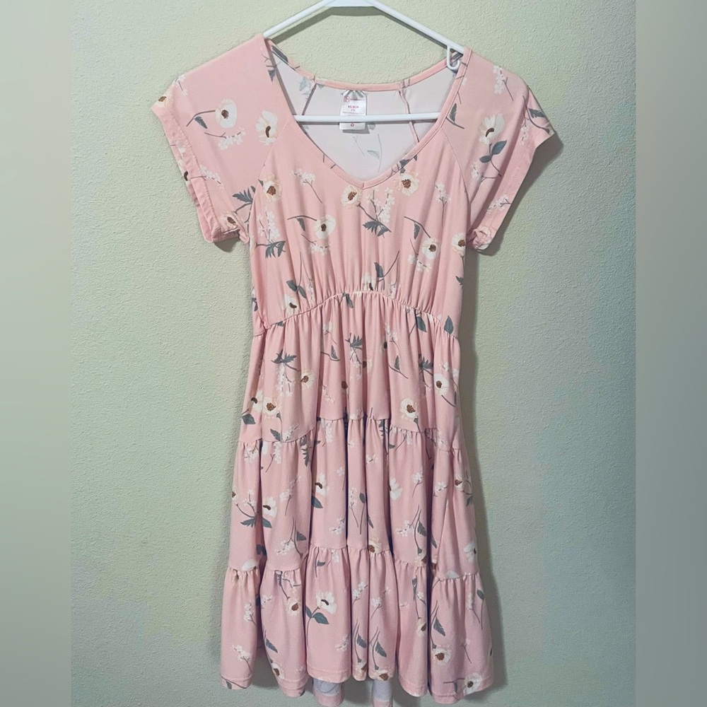 Pink babydoll dress.